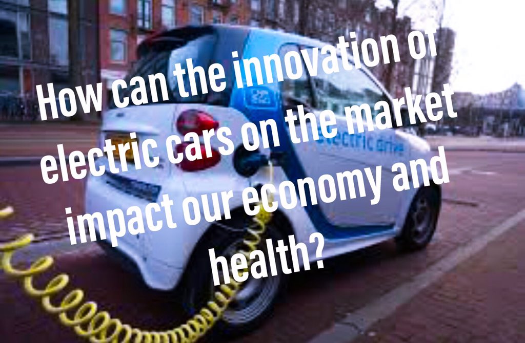 Jenny43807898's tweet photo. How can the innovation of electric cars on the market impact our economy and health?
#futureready #Classof2019 #nextgeneration #provokethinking #servantleadership #bccespedes #MDCPSpostspositive https://t.co/8pAsCHQZFG