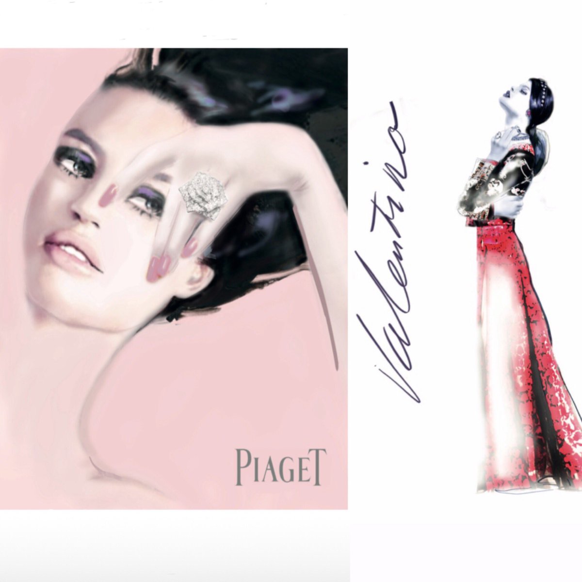 JustinDeVries84's tweet photo. CHOOSE-DAY TUESDAY!
Which is your favorite?! Leave Your comment!

Welke van deze 2 illustraties van Martine Brand is jouw favoriet?! -

1) Piaget / L’Officiel Nederland
2) Valentino / L’Officiel Italia

#martinebrand #communicatie #pr #kunst #amsterdam #piaget #Valentino #jtdv https://t.co/96L1qFG7PF