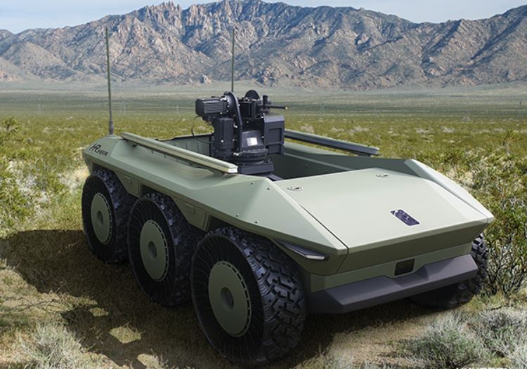 MelanieRovery's tweet photo. Hyundai Rotem's 1.8 tonne HR-Sherpa will support infantry. It has a water-cooled battery system and twin motor drive unit whereby two motors and reducers are integrated. A max speed of 30 km/h can be achieved.
#korea #ugv #autonomousvehicles #robots #robotics #infantrysupport https://t.co/KM29mqqz27