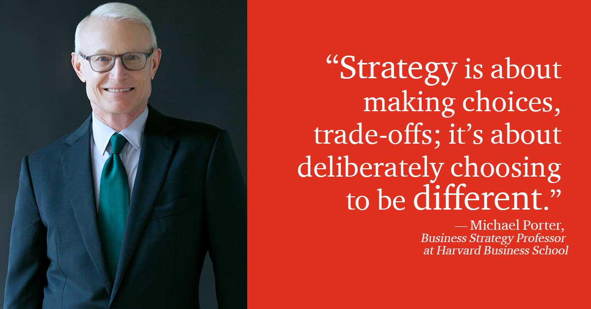 AndreMedeiros05's tweet photo. Rather than trying to be everything your customers demand, focus on the few things that really make your company stand out. #capabilitiesdrivenstrategy #strategy #competitiveadvantage #quote https://t.co/qZNDtDbQj9