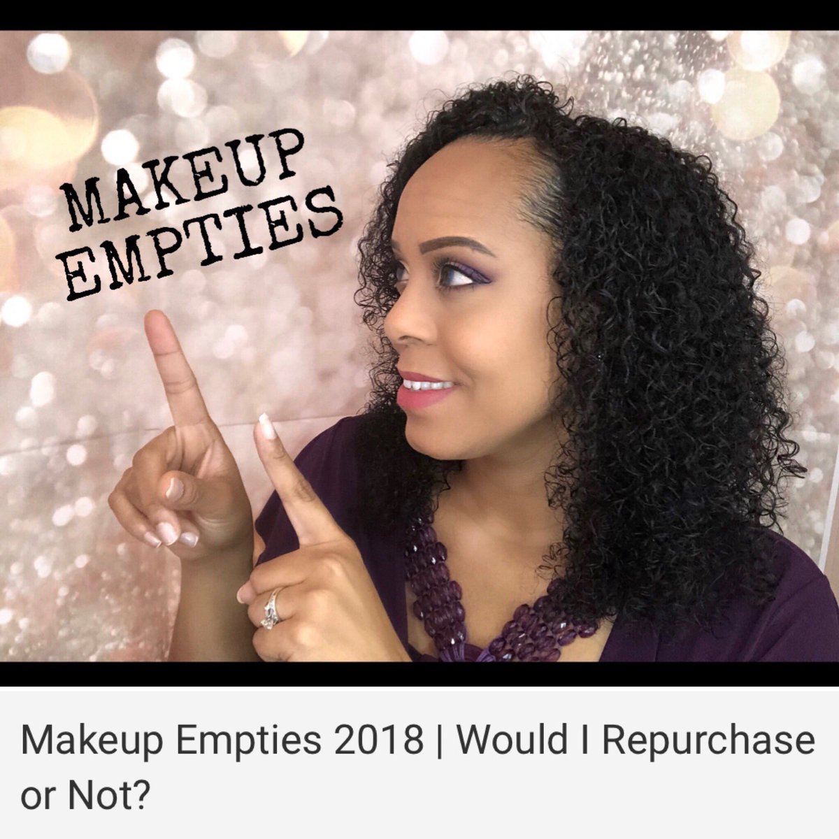 JackieNaturals's tweet photo. 🚨NEW VIDEO ALERT🚨 MAKEUP EMPTIES FOR 2018 & WOULD I REPURCHASE IS ON MY CHANNEL! Click the link to check it out: https://t.co/qE09vFfJKh 😘 Hair Empties coming soon!
#youtuber #empties2018 #empties #makeupempties #makeupempties2018 #makeupaddict #makeuplover #jackienaturals https://t.co/KlshDzlA3a