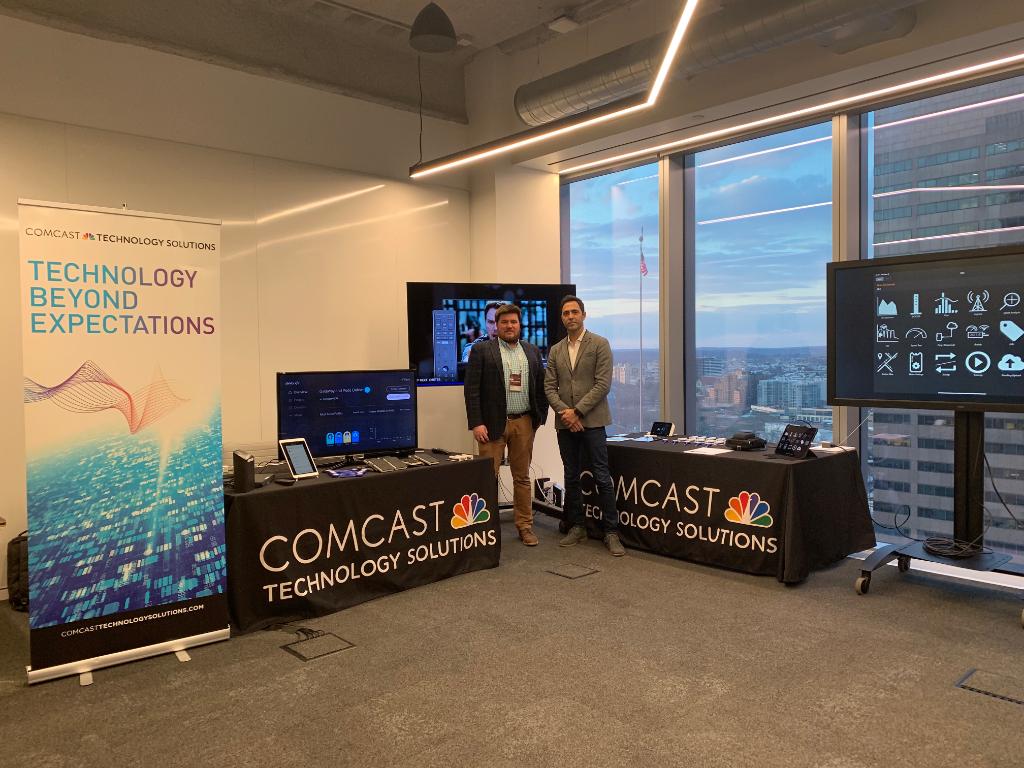 ComcastTechSoln's tweet photo. We are on the ground at #RDK Americas Summit in Philadelphia. Come visit our team to learn more about our #XMeter Platform and how it can help your organization improve installations, reduce re-work, and increase process compliance: https://t.co/QEk6cfyYMf https://t.co/EIfOYcjxg6