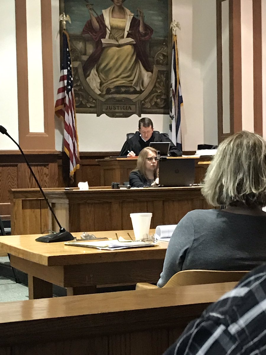 MeganBoyd22's tweet photo. Judge Craig Tatterson is reviewing the charges against #BenjaminTaylor with the jury as follows:

1. Murder in the first degree
2. Felony murder
3. Death of a child by child abuse
4. Sexual assault in the first degree
5. Sexual abuse by person of trust https://t.co/638oHIVNDz