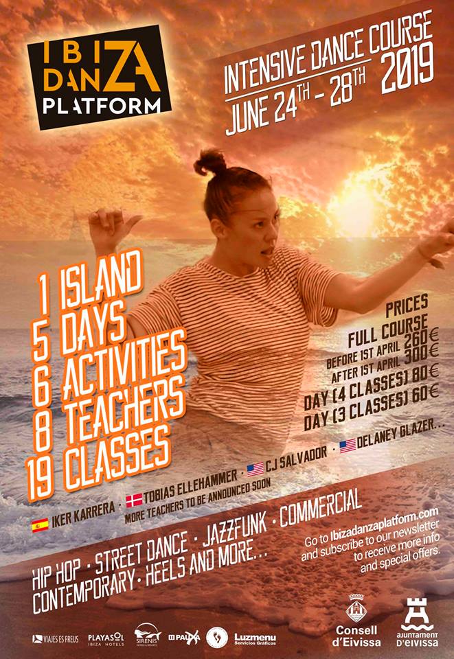 thinkma_world's tweet photo. Do you like to #dance? Then you would love the Ibiza Danza Platform intensive course of urban dance style. @_ibsplash collaborates with them, we love the project, it is amazing! Get your tickets and help #Ibiza at the same time! 🙂

🎫https://t.co/EvIYo0K6Xl https://t.co/Mejc97sHgz