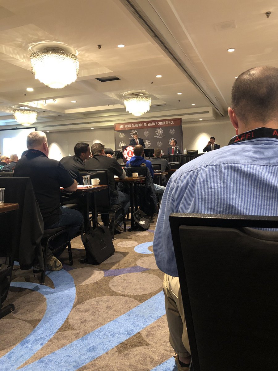 IAFF26's tweet image. Your Local 26 members are in Springfield today at the 20th Annual AFFI Fran Gambro Legislative Conference.