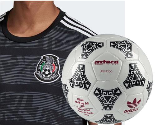 l_garza21's tweet photo. Aquí la razón que justifica los símbolos prehispánicos en el nuevo jersey de @miseleccionmx.
Todo es en honor al Balón Azteca, el esférico que fue utilizado en la Copa del Mundo de México 1986.
#DateToCreate https://t.co/9BNPVGzy8w