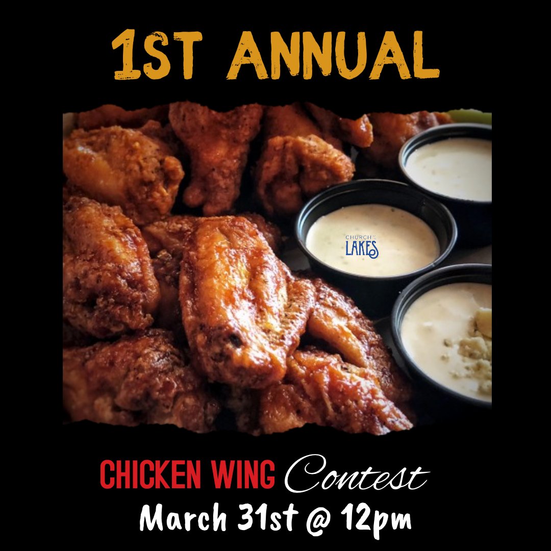 pcolorlando's tweet photo. Join us March 31st at 12:00pm for our 1st Annual Chicken Wing Contest! Enjoy cooking wings? Bring some to enter into the competition! Just like to eat? Stop by and become an *Official Wing Judge* #wingcontest #chickenwings #orlandochurch #tasteandsee https://t.co/Ko99kxXvh7