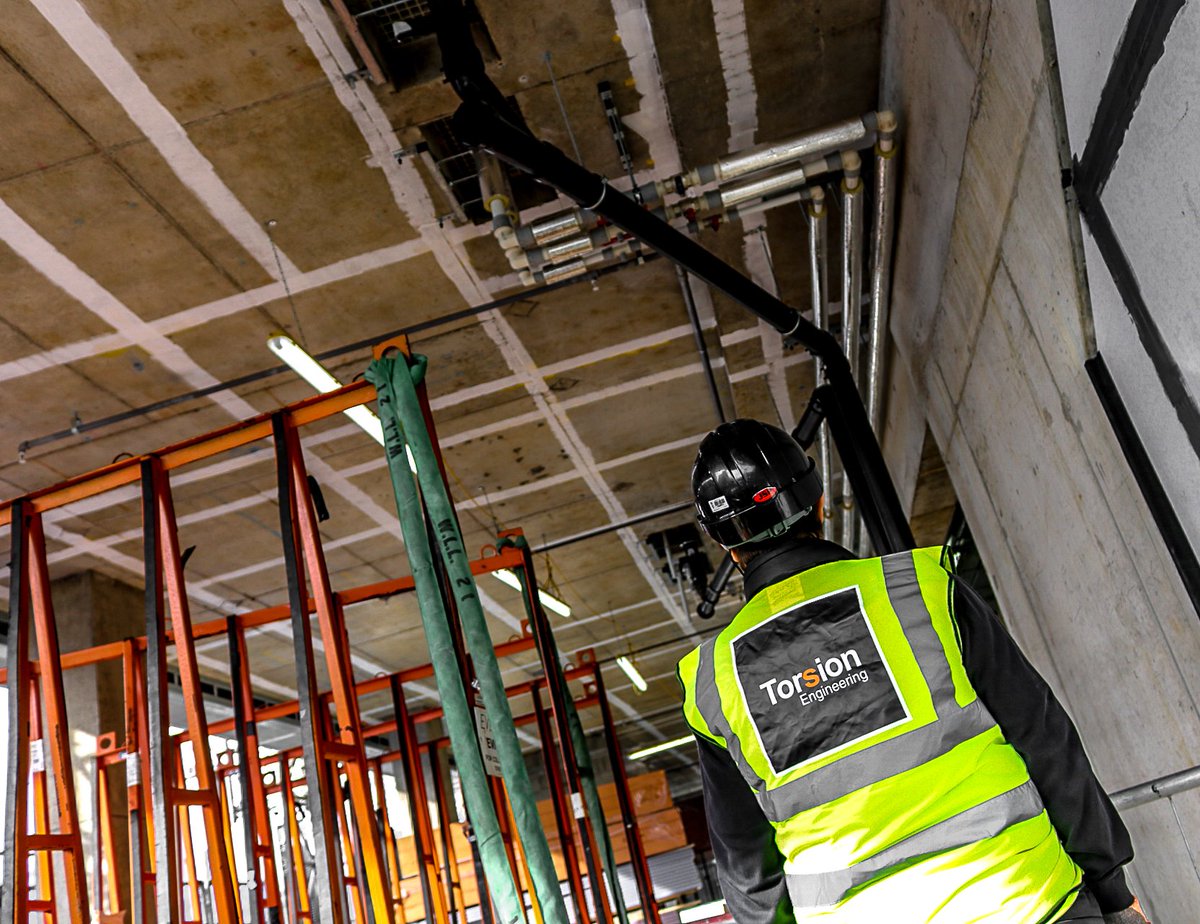TorsionEngineer's tweet photo. Nautical Club, Birmingham.
Domestic pipework distribution, first fix electrical installation, smart fibre and ventilation works are now complete from GF to level six.
Fantastic effort to date by all our partners. @TorsionGroup #Mechanical #Electrical #Engineers #Engineering https://t.co/mGBtETZTo8