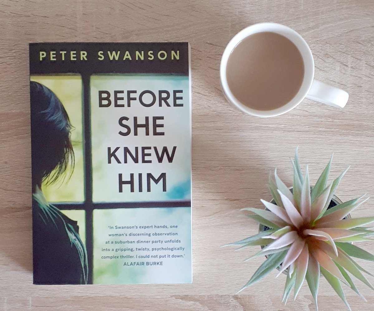 Vicki_CosyBooks's tweet photo. #Blotour 📖 #bookreview BEFORE SHE KNEW HIM BY PETER SWANSON.  Dark, creepy, clever, compelling - https://t.co/RHjssbwbOl @FaberBooks https://t.co/kr7ZNoPxv4