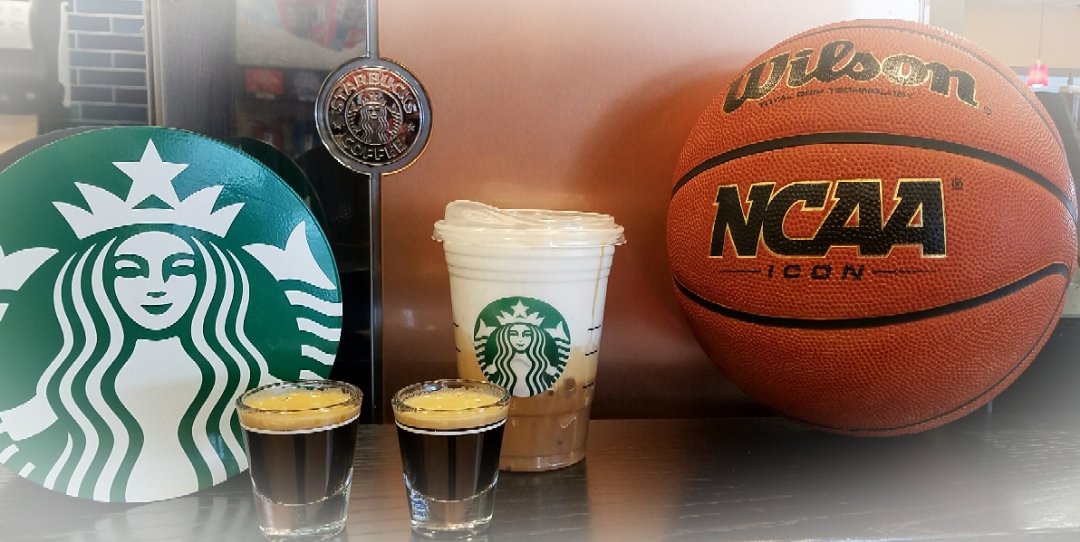 MikaylaJac2010's tweet photo. "Extra Shot" challenge accepted.#NCAA #MarchMadness #caramelcloudmacchiato #T2010 @leachmanjohn @DrewGuenther @ashmclaugh715 https://t.co/zLJxiUVwXP