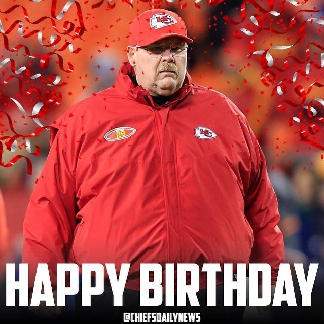 Happy Birthday Andy Reid!!!!!!!  