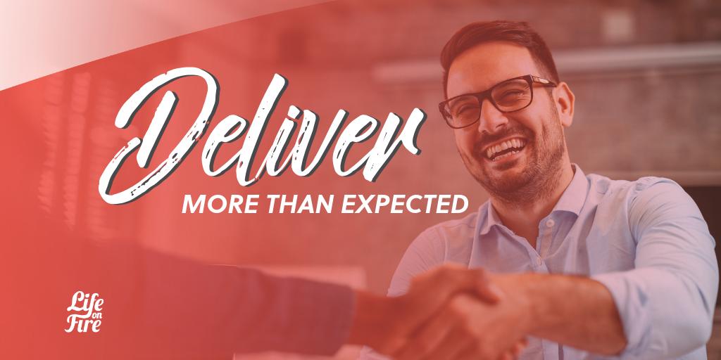 NickUnsworth's tweet image. Underpromise and TOTALLY OVERDELIVER . . . and soon you will be rewarded for that extra effort 🔥
#LifeOnFire #Tuesday #Overdeliver