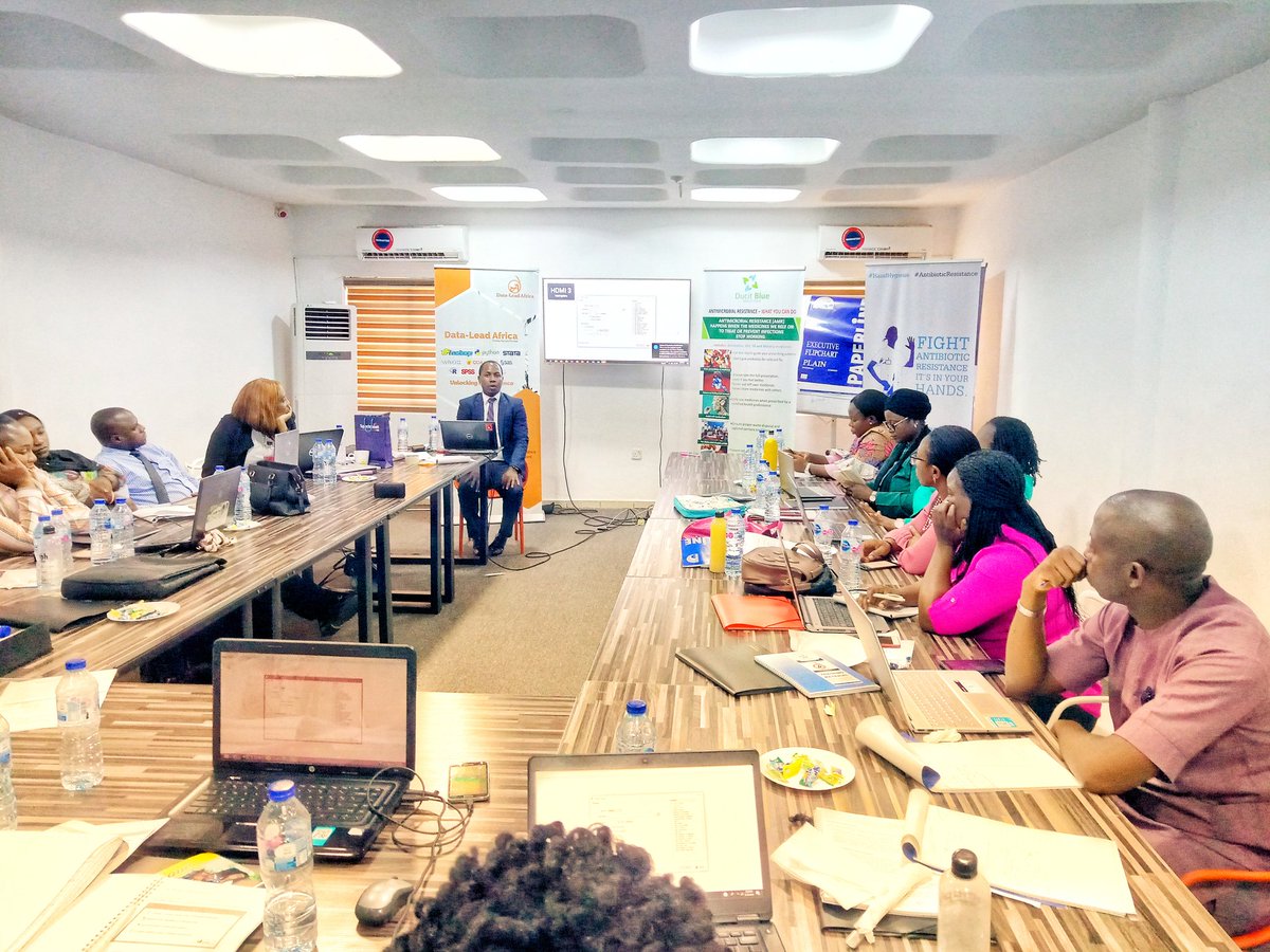 Ducit_Blue's tweet photo. @DrArowoloAyoola of @DataLead_Africa leading a session on Data for Strategic Healthcare Delivery.. Participants are been introduced to qualitative coding features of data analysis.
#DataForAMR
#DataAnalytics https://t.co/mJsyUwTkW1
