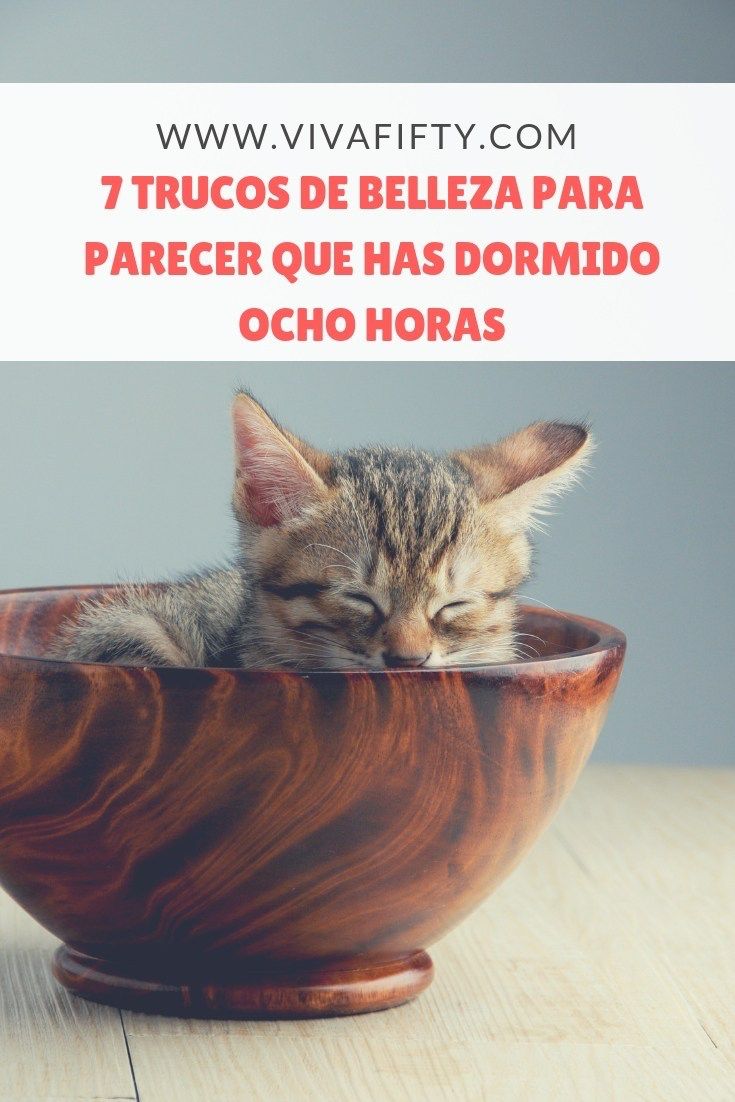 7 Trucos de belleza para disimular la falta de sue...