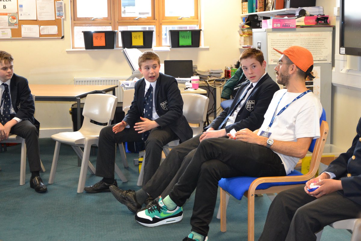WarwickSchool's tweet photo. Delighted to welcome @GLInitiative who are delivering workshops to our Year 8 and Year 10 boys @warwickschool today, engaging them in gender equality and gender stereotype discussions. #TuesdayThoughts https://t.co/GbETWTpMiG