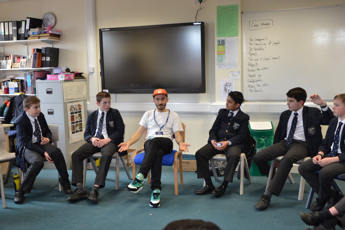 WarwickSchool's tweet photo. Delighted to welcome @GLInitiative who are delivering workshops to our Year 8 and Year 10 boys @warwickschool today, engaging them in gender equality and gender stereotype discussions. #TuesdayThoughts https://t.co/GbETWTpMiG