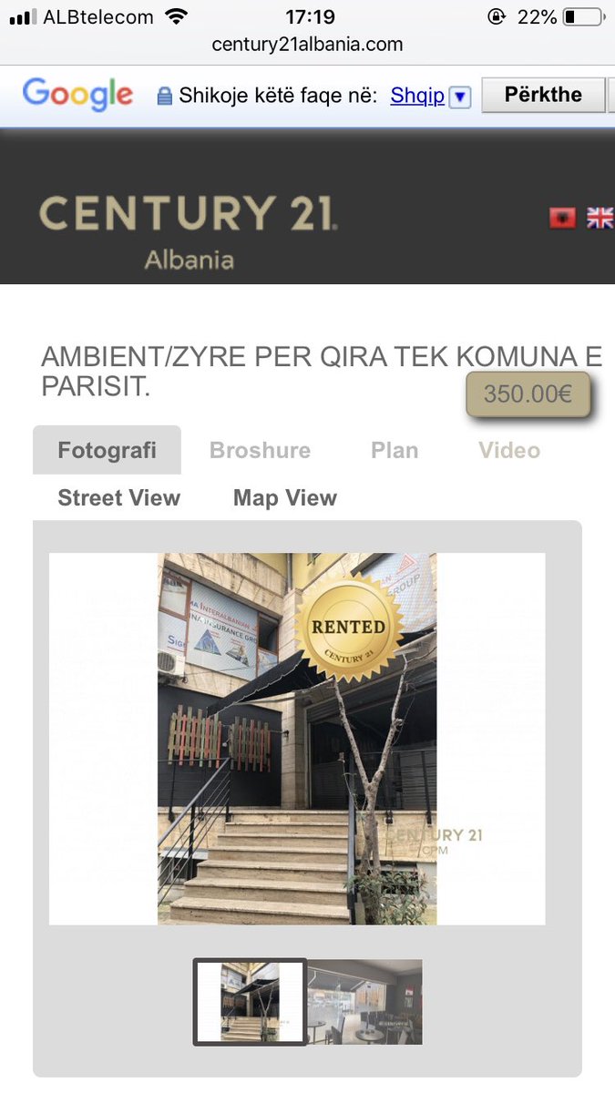 budani_majlinda's tweet photo. Just Rented🤩
Qira e realizuar ne bashkepunim me kolegen e zyres Century 21 Bridge Lola Cerku🌸
#workwiththebest👏
#weselllifestyle #C21 #C21Albania
#century21 #century21botaniku #buy #rent #home #apartment #villa #property #tirana #albania #world #dreamhome #business https://t.co/6ymA3ubd4j