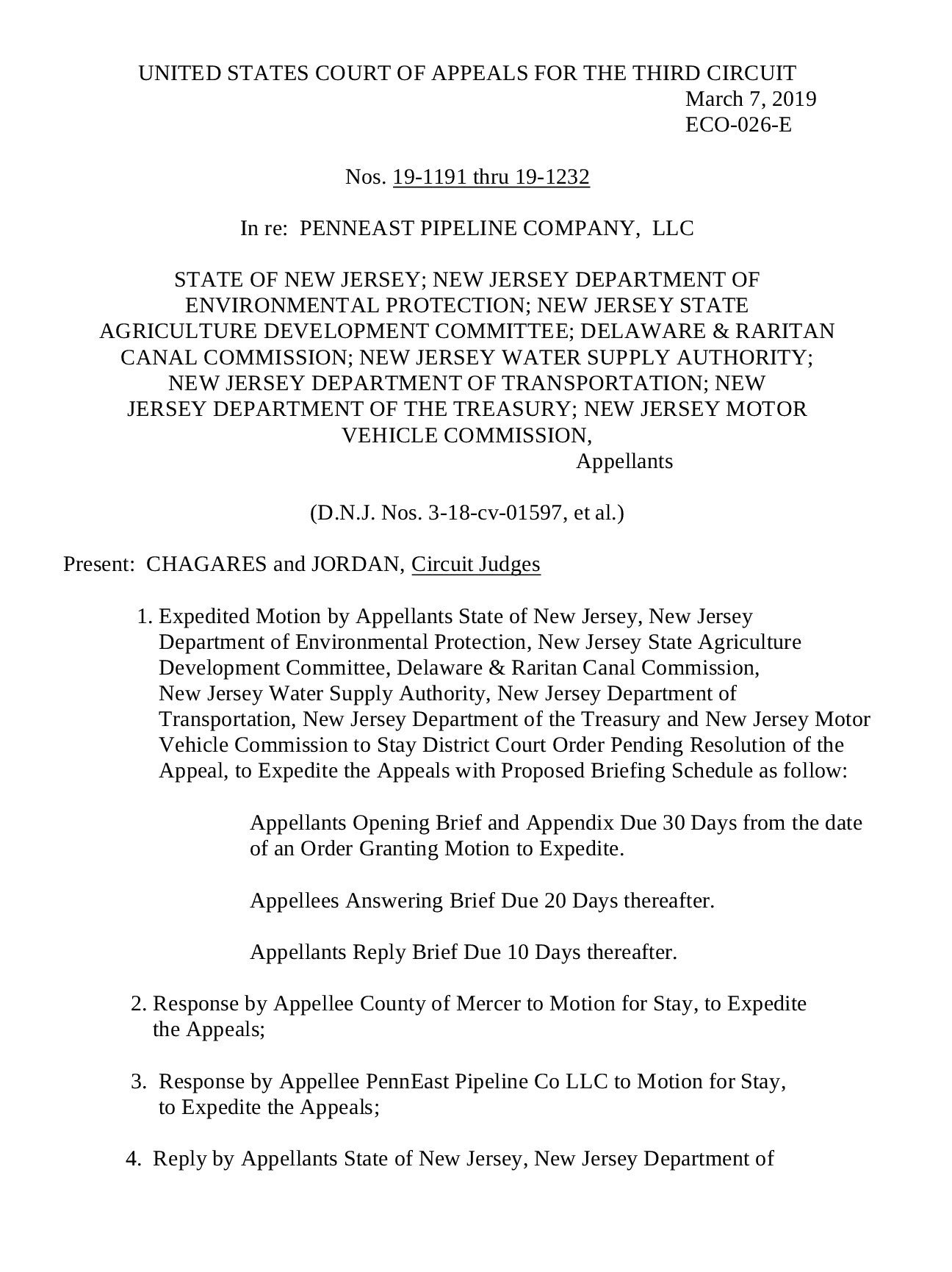 Attorney General Matt Platkin on X: "Progress in our legal challenge to the  PennEast pipeline! A fed court just agreed the company can't start building  its pipeline while the lawsuit continues. Good
