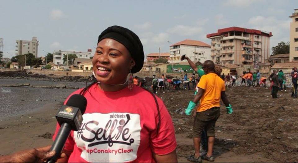 Fatiiche's tweet photo. #Ichangemaker. I'm Fatoumata Chérif, Blogger and Changemaker From Guinea. Founder of #SelfieDéchets. I'm very Proud to be the part of ASHOKA CHANGEMAKERS Family. @Changemakers @AshokaAfrica @Ashoka @videomakechange @TraceTelevision #Guinée https://t.co/PgWdXPd4cD