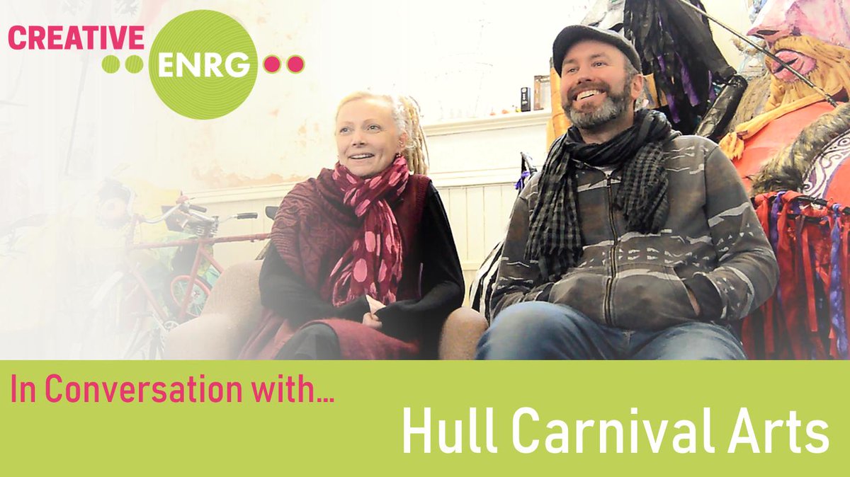 This week on 'Creative ENRG Presents: In Conversation with…' we talk to Hull Carnival Arts!

…nrg-in-conversation-with.blogspot.com/2019/03/hull-c…

<a href="/ace_national/">Arts Council England</a> <a href="/ace_thenorth/">Arts Council England, North</a> <a href="/apusfun/">Apus Productions</a>