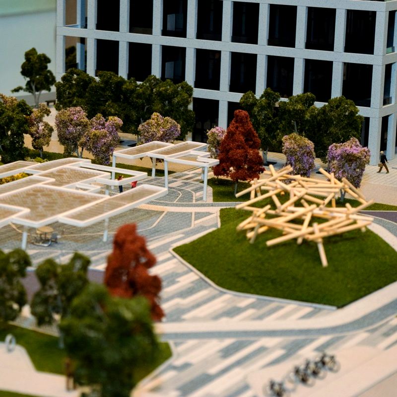 SolmarHomes's tweet photo. From rendering to scale model and soon enough, a beautiful and safe space to enjoy the fresh air, just a step outside your front door! #EdgePark ποΈ #EdgeTowers https://t.co/xCyrASfjSi