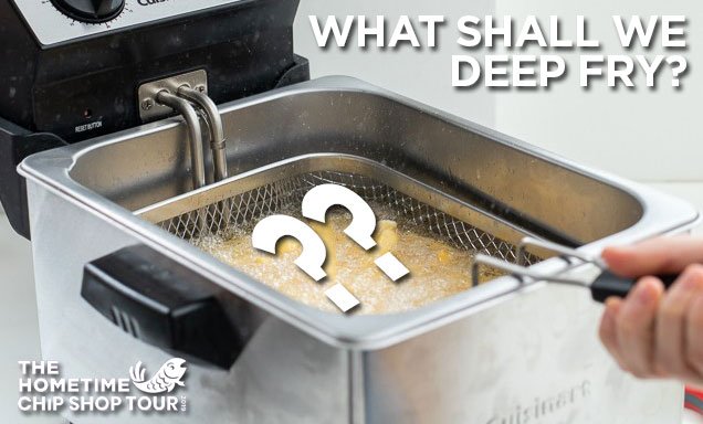 absoluteradio's tweet photo. Bush &amp; Richie here,

Thursday’s chip shop in Nottingham is offering to deep fry ANYTHING WE WANT but they need to know today. We have the chance for greatness here – what do YOU think we should deep fry?
 @bushontheradio @RichieFirth https://t.co/wxhw4OycI2