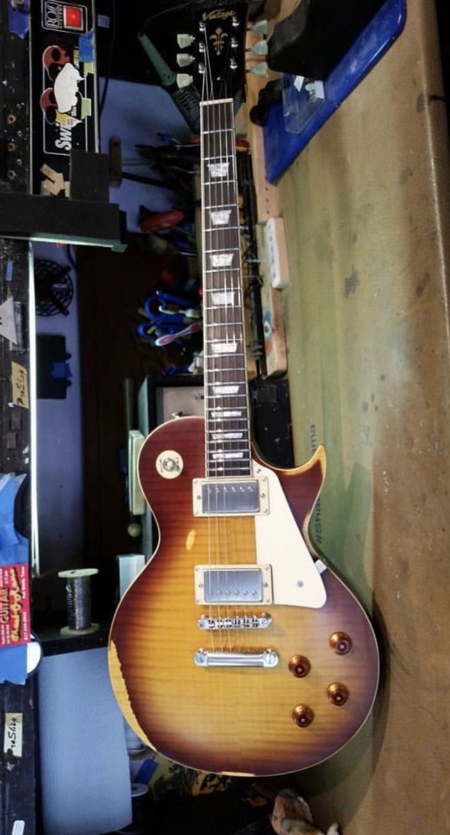 KippAngel's tweet photo. Vintage Guitars Pro Shop Signature.See at Summer Namm Nashville Tennessee July 18 through the 20th Vintage Guitars’s Booth #VintageGuitars #LesPaul #StringJoy #VintageGuitars #GibsonGuitar #MarshallAmps #HeadRushFX #ImpactPicks #lovedogs https://t.co/JC5zBETAdg