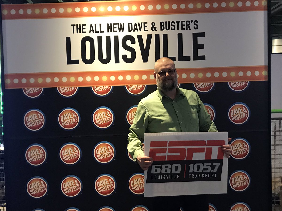 ESPN680's tweet photo. Join us at @DaveandBusters (Louisville)
- Hourly give-a-ways for power cards
- ESPN Louisvile from @BSNSPORTS_KY
- Chance for VIP room for you and your buddies
#SelectionTuesday 🏀 https://t.co/BUN1Mvyz1k