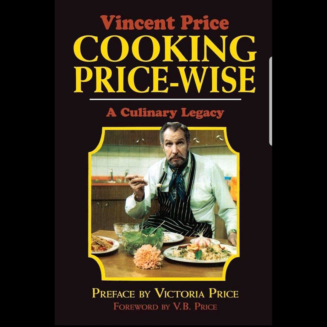 TrumanFilmFest's tweet photo. Did You Know? 

#VincentPrice not only was a film legend, he wrote cook books too. He also hosted the BBC show “Cooking Price-Wise,” which went on to become the title of his 4th cookbook. The #MasterofMenace could make a devilishly good Bacon Mousse.

#theoriginalfoodie #yummy https://t.co/mz9MVAsLGr