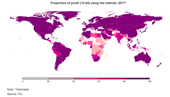 BaGrandhay's tweet photo. En #Belgique, selon le Baromètre @digitalwallonia, 40% des enseignants utilisent les outils numériques dans leurs cours. C'est 12% de plus de qu'en 2013. Dans le rapport annuel de l'@ITU, ce chiffre, en hausse dans l'ensemble du monde, va de pair avec l'accès à Internet. https://t.co/SnOu9VKlCV