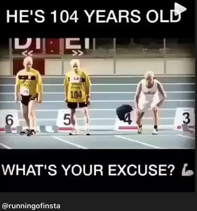 ChuckGoetschel's tweet photo. Seriously, no excuses... https://t.co/v1zziSHdYO
