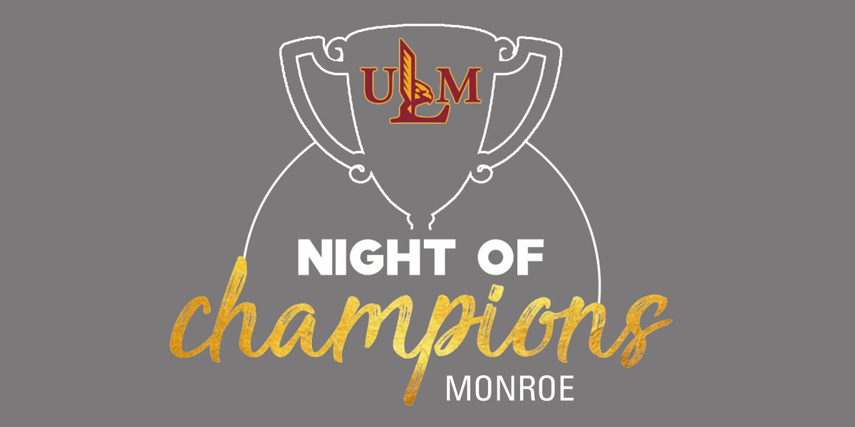 WarhawkClub's tweet photo. Less than a month until our Monroe Night of Champions! Get your tickets now at https://t.co/OVEzbFkNS9! https://t.co/zOecYXCHka