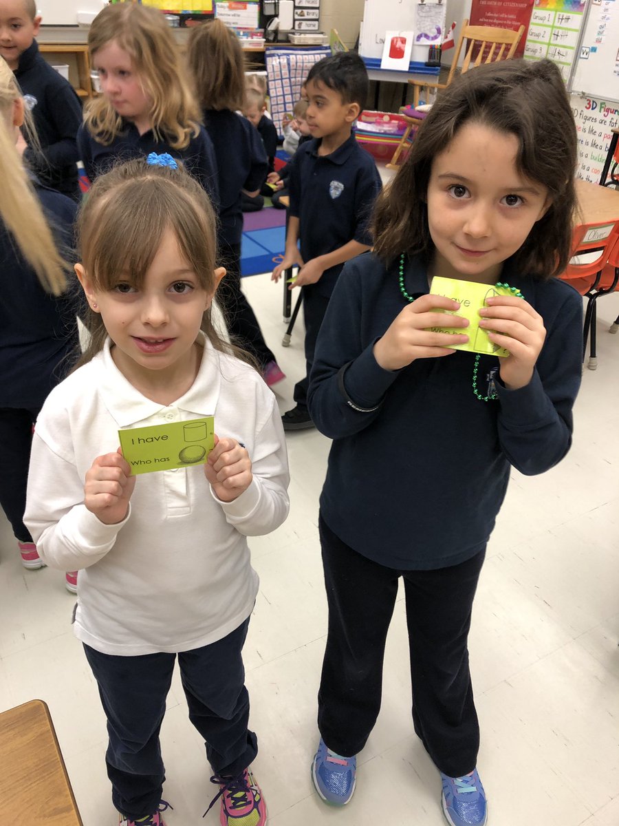 MrsWhaley_'s tweet image. #IHaveWhoHas #3DFigures fun today! We enjoyed reviewing the names of our #3DFigures by playing a fun game together. @StPaul_CES #HCDSBMath 😝