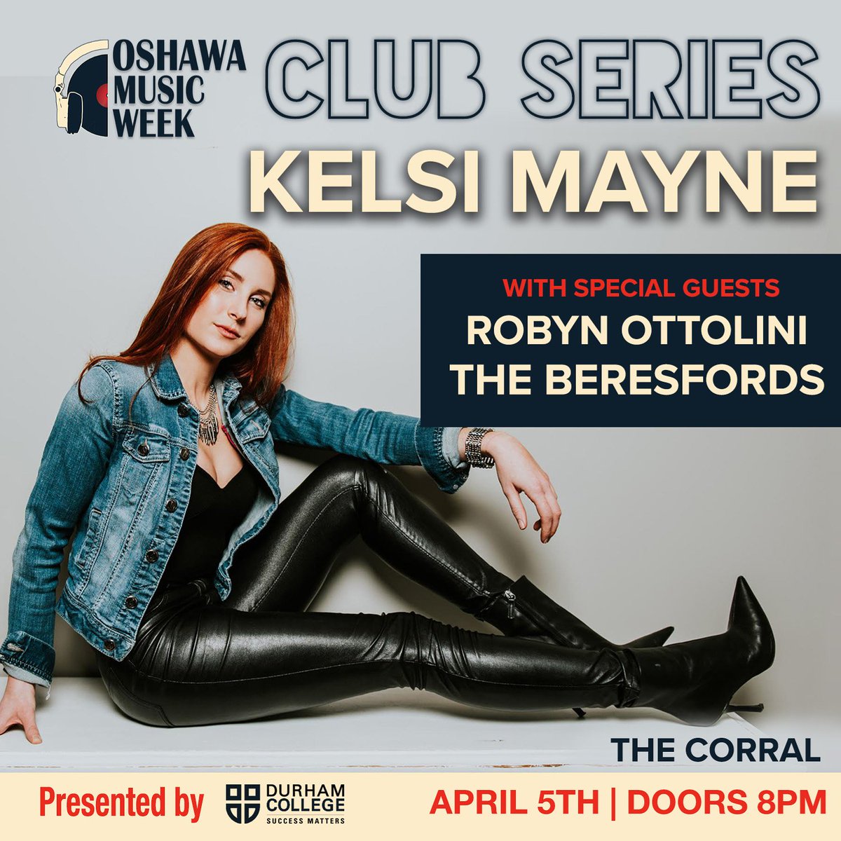 oshawamusicweek's tweet photo. Have you gotten your tickets to see @KelsiMayne, @RobynOttolini, and  @The_Beresfords yet?!
Tickets on Sale NOW! Get them here >> https://t.co/qwV6PuqTuN🔥🔥🔥 https://t.co/LteKKydugs
