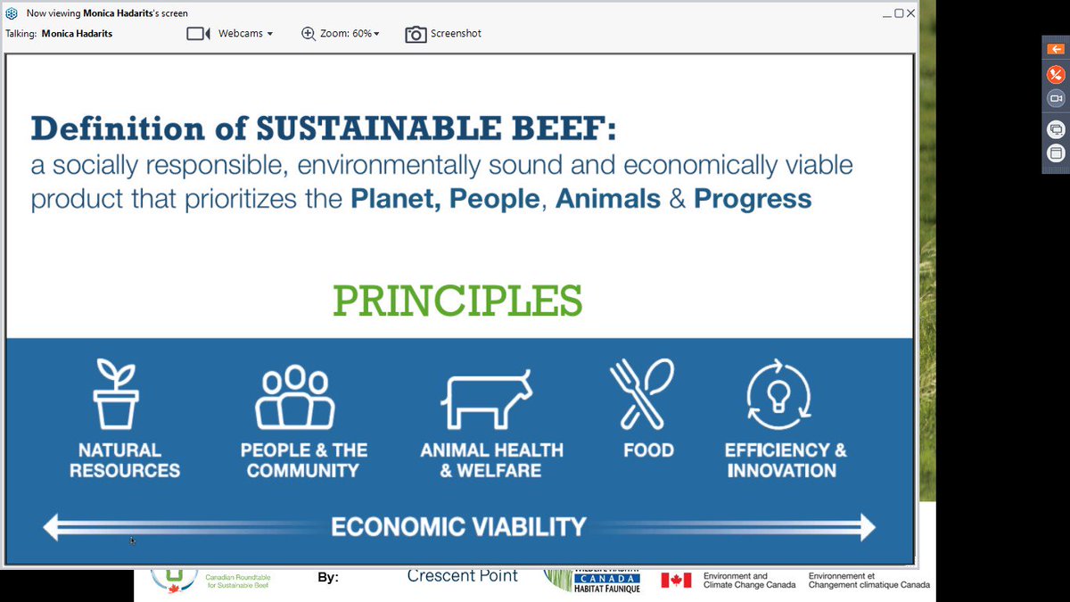 SaskPCAP's tweet photo. What is sustainable beef? Find out in this video from yesterdays webinar by Monica Hadarits from the Canadian Roundtable for Sustainable Beef. 
https://t.co/0oCMu7ksxI
@csrb_beef Canadian Roundtable for Sustainable Beef 
#sustainability #nativeprairie #PrairiesGotTheGoods https://t.co/qNRmdNsytJ