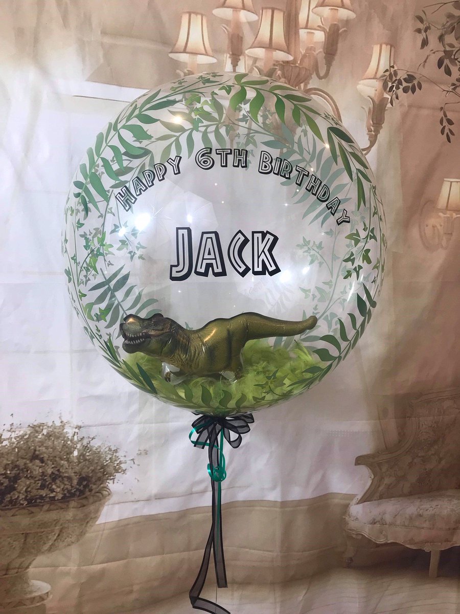 BalloonsCTI's tweet photo. You really need to get onboard with this roaring creation by @balloonsbyjax at Classic Touch Balloons, using the Mini Shape Dinosaur Foil Balloon from @BalloonsCTI (Ref 424232)
Adding value to your balloon designs! #CTiBalloons #ClassicTouchBalloons #DinosaurBalloon #FoilBalloons https://t.co/UdIW8REqHf