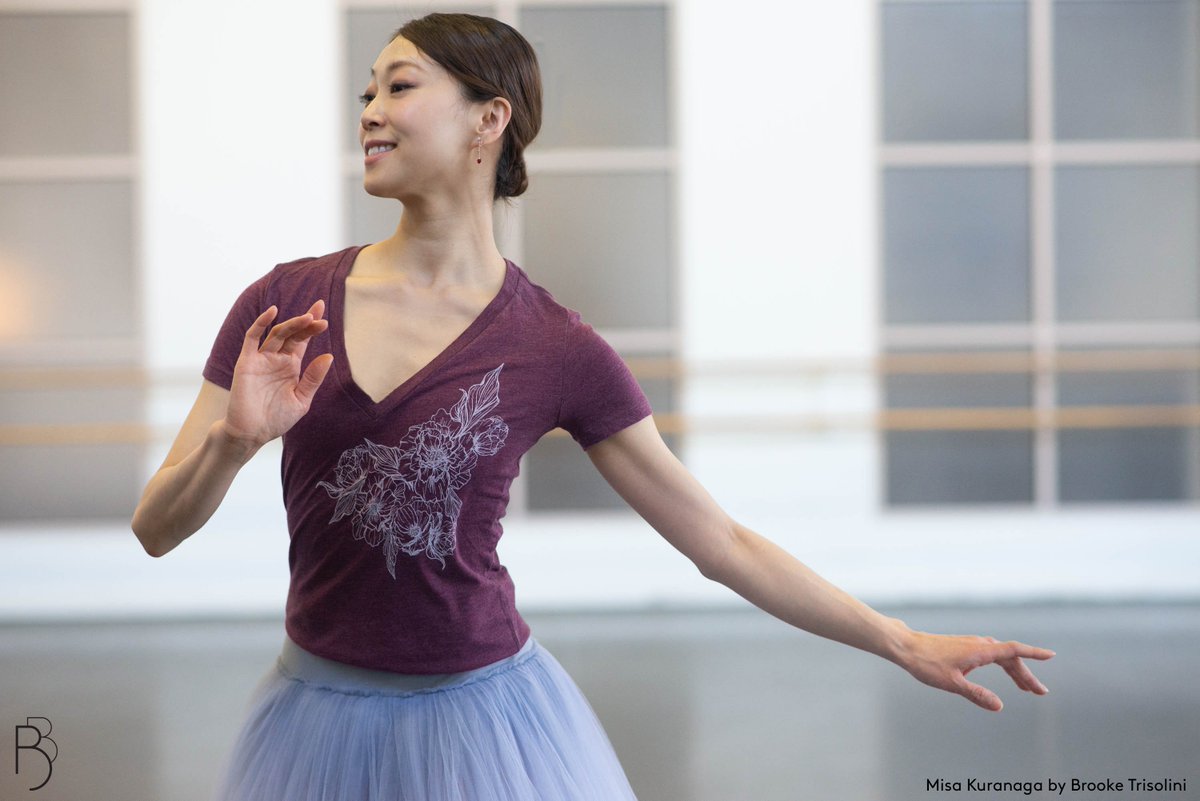 BostonBallet's tweet image. This #TShirtTuesday, revel in the romance of #BBCoppélia with our newest arrival, modeled by Principal Dancer Misa Kuranaga. Shop exclusive show merchandise now bit.ly/2FeCQ4S