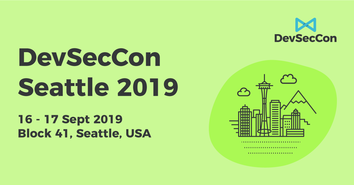 aiseceng's tweet photo. We've got dates for #DevSecCon Seattle! Join us at the conference on 16 &amp; 17 September – Super Early Bird tickets available now https://t.co/HKTODYM6E4 #DevSecOps #DevOps https://t.co/xiY1kzxFhG