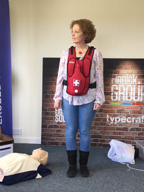 Caroline attended the <a href="/FinnickGroup/">Finnick Group</a> First Aid course.

Looks like she is having fun here!!!