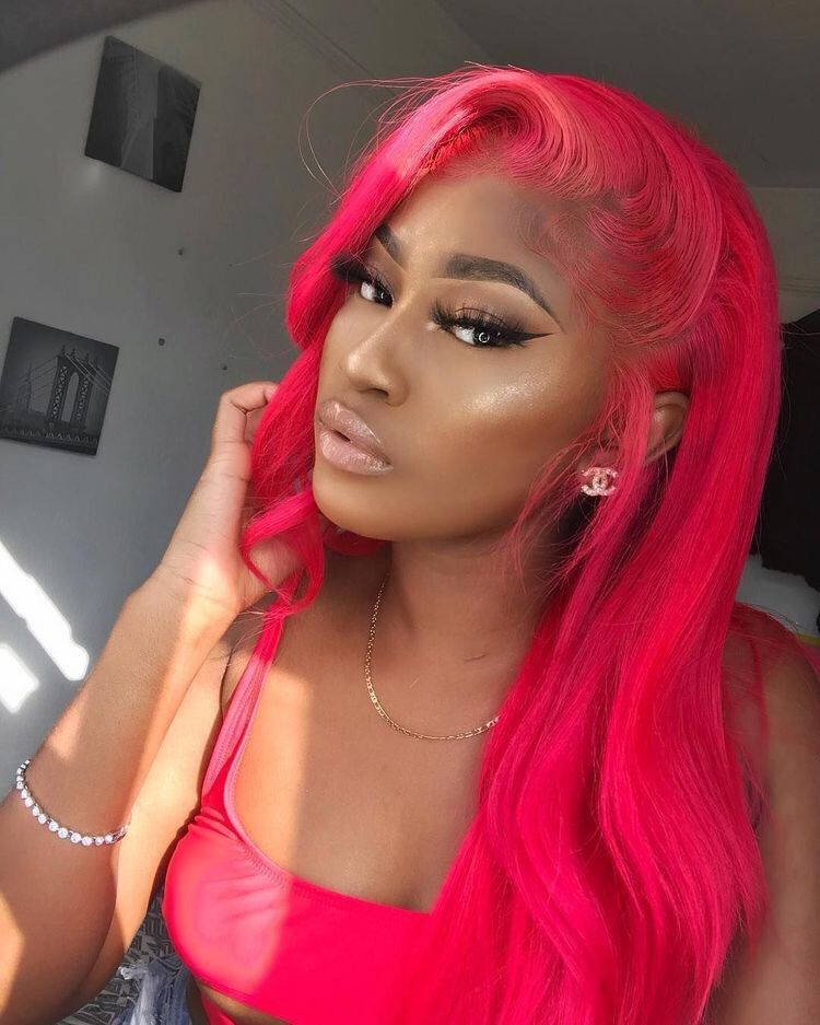 nicolenoirehair's tweet photo. This pink is hot...literally 💖💖💖🔥🔥🔥⠀

#mua #pinkhairedgirl #frontalwig #hair #pinkhaircolor #makeup #pinkhair #pink #frontalslay #longhair #makeupartist #frontalinstall #frontal #wigs #hairgoals #makeuplover #lacefrontal #frontalsewin #pinkhairdye #haircolor #virginhair https://t.co/ANnO9mXejr