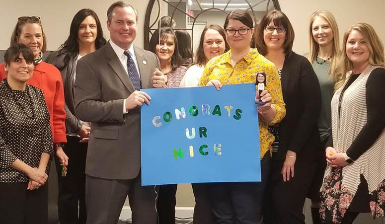 BankWithUnited's tweet photo. Three cheers for Heather Henson, our Greer branch Electronic Banking Team Lead and Jessica Seifert, our Raleigh branch Commercial Loan Assistant! π Our most recent #Nice Superior Service award winners! #CresComBank #HaveANiceBank (Member FDIC) https://t.co/tnqwU1PwhZ
