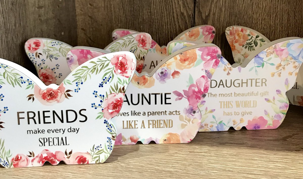 shopinstirling's tweet photo. Let the people that you love the most know that you care with these beautiful sentiment butterflies from Tinkerbell Emporium ❤. https://t.co/9787zc55Hm