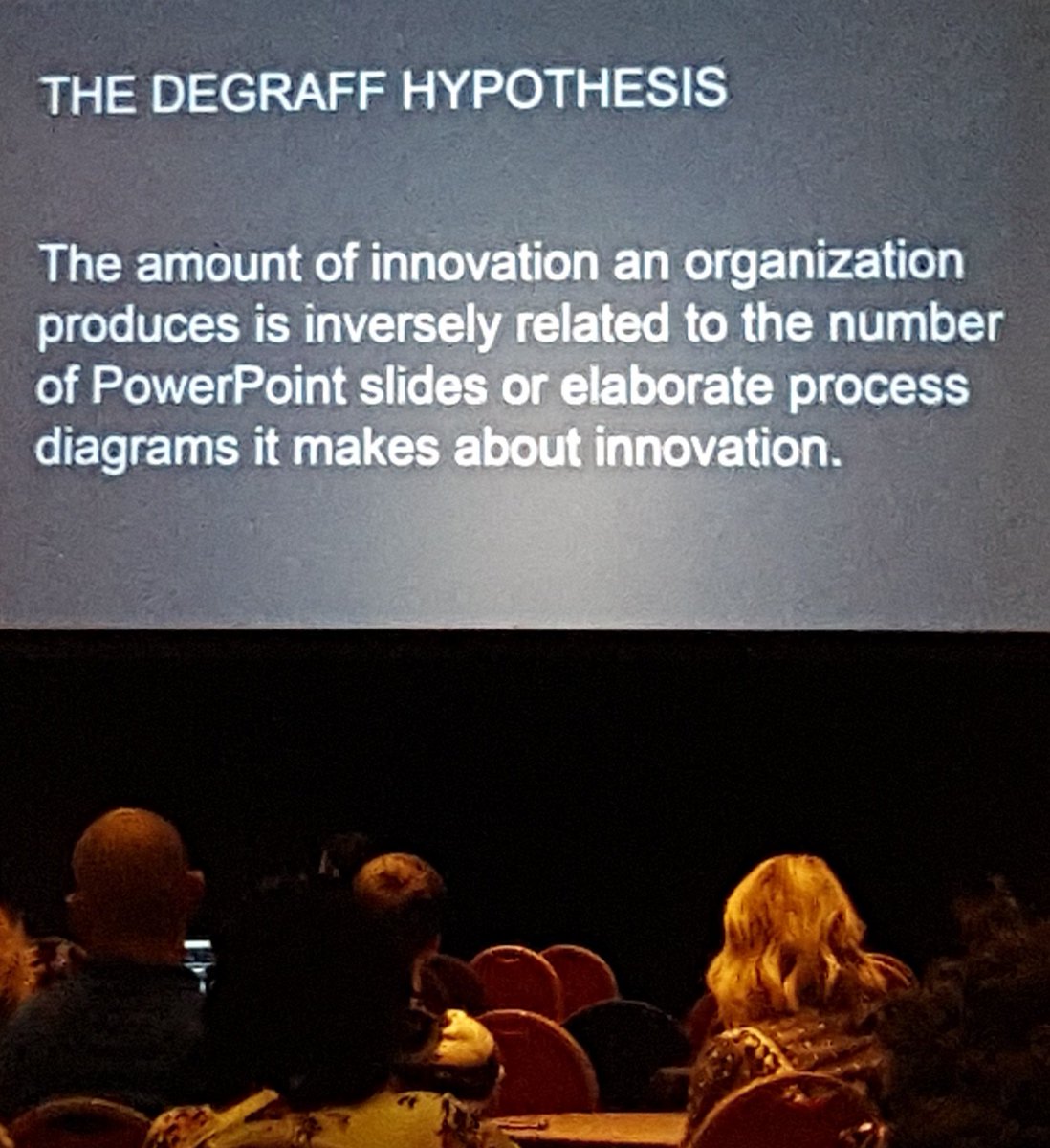 #Preach! 🙌 <a href="/JeffDeGraff/">Jeff DeGraff</a> at #ASAEIdeas19