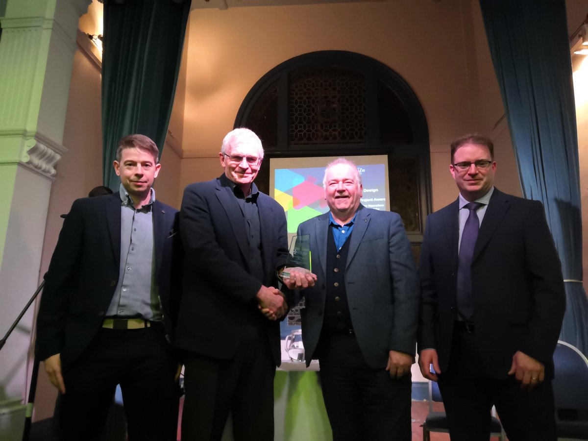 LK2_Group's tweet photo. LK2 were delighted to win the @lincolncouncil Good Design Awards 2019 last night, for best Commercial project as well as best Overall project for Constance Stewart Hall Phase 2 at @BGULincoln. These awards are particularly special as they were voted for the public. #TeamLK2 https://t.co/TOxp4tLBNU