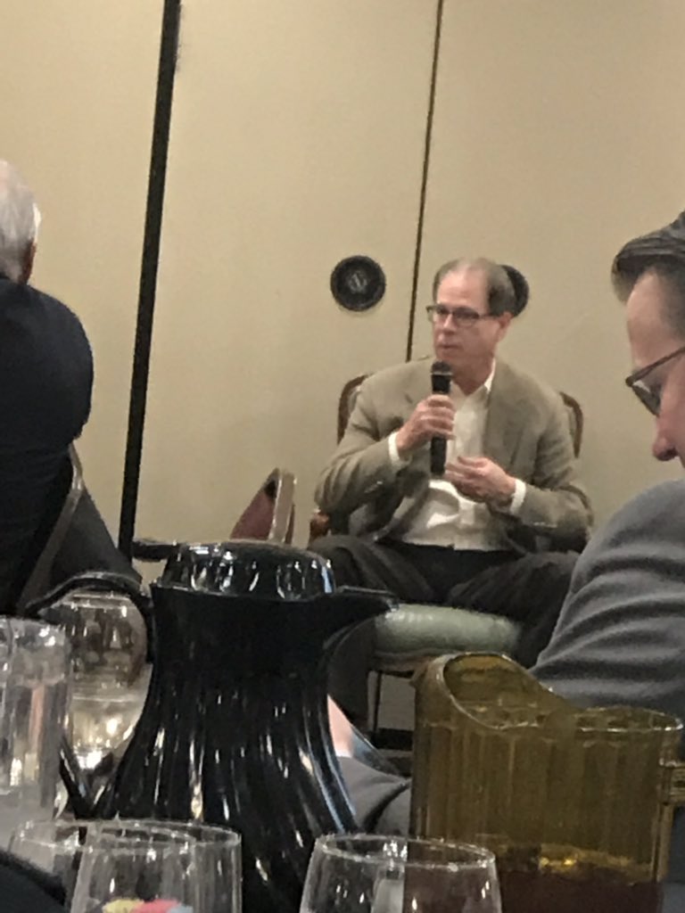 davidabathe's tweet photo. Senator Mike Braun discussing key positions at Greater Lafayette Commerce’s Freshmen Forum @GLCommerce https://t.co/yAAYOt1YfO