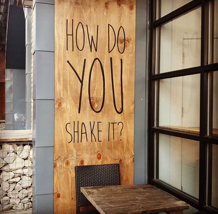 LeakeStArches's tweet photo. ...we shake ours at the new #Treeshaker cafe 😉 This new coffee bar is now open next door to @Mandela_Exhibit @26LeakeStreet. #LeakeStreetArches https://t.co/GXsgcz0Unt