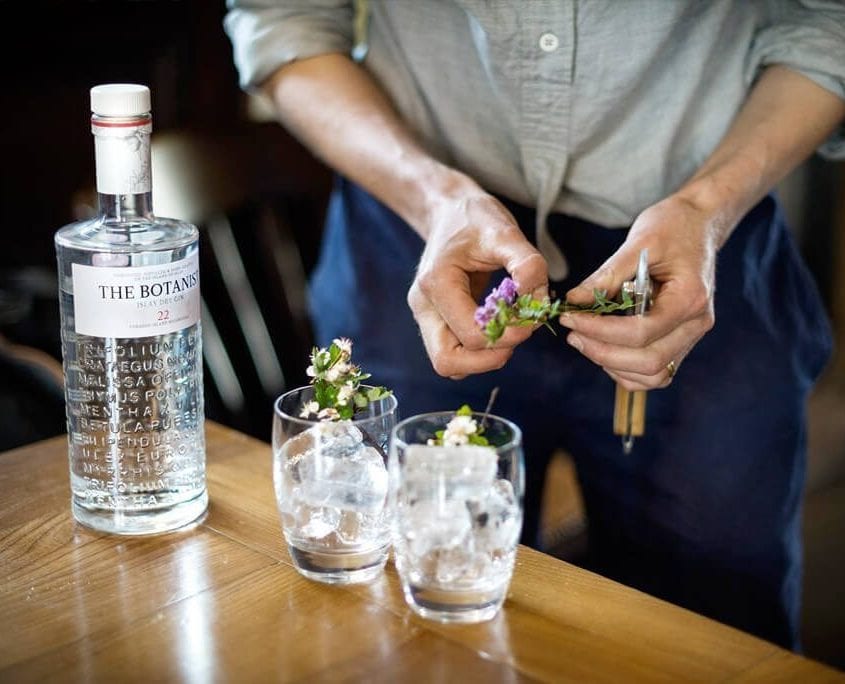 CalvertWoodley's tweet photo. Gin made with #handforaged local botanicals calls for a special garnish. Taste @thebotanistgin for yourself this Friday in-store from 4-7pm. https://t.co/7nqzGA11jl