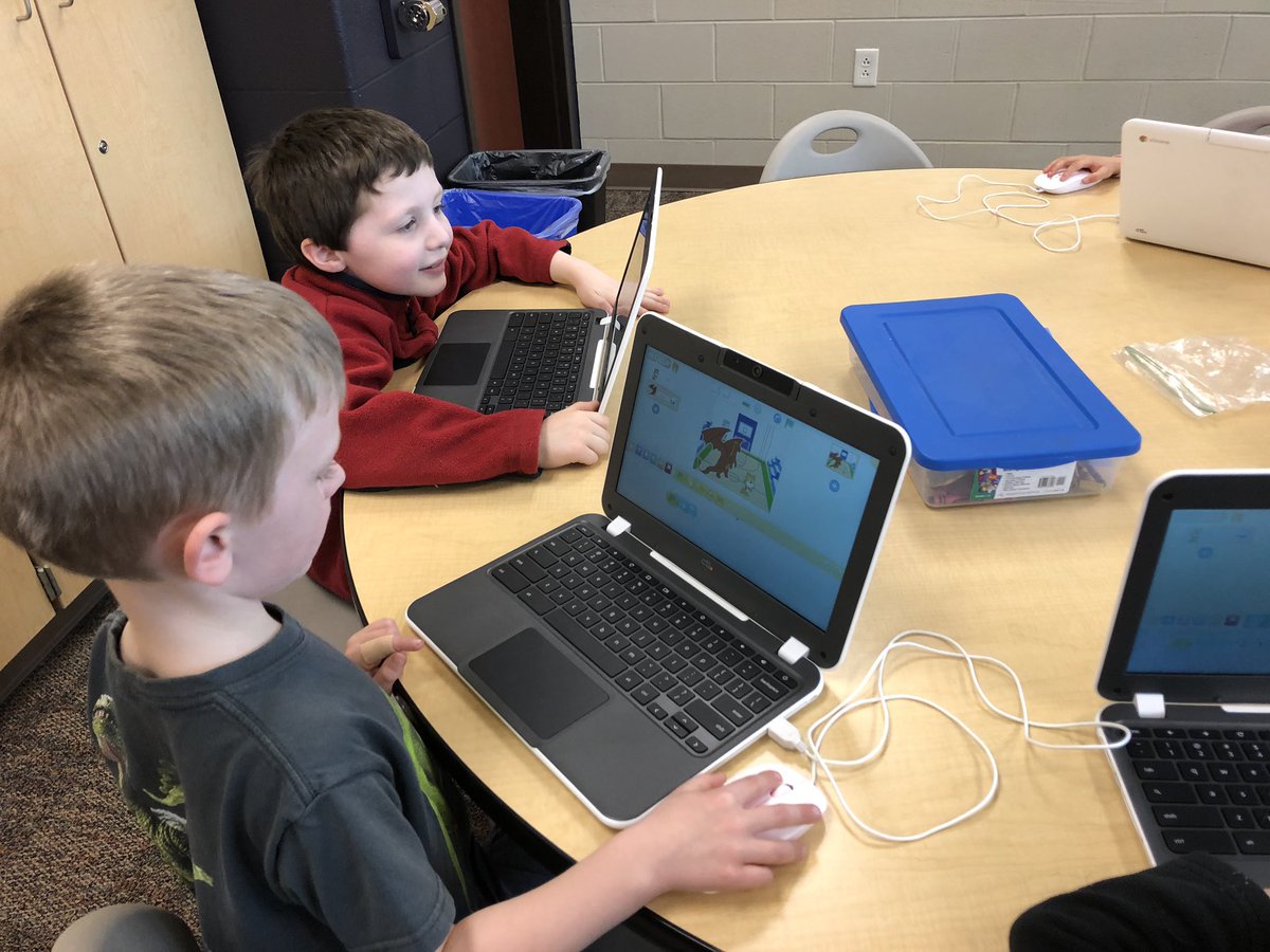 Who says kinders can’t code? Letting them loose on <a href="/ScratchJr/">ScratchJr</a> This is an awesome program!