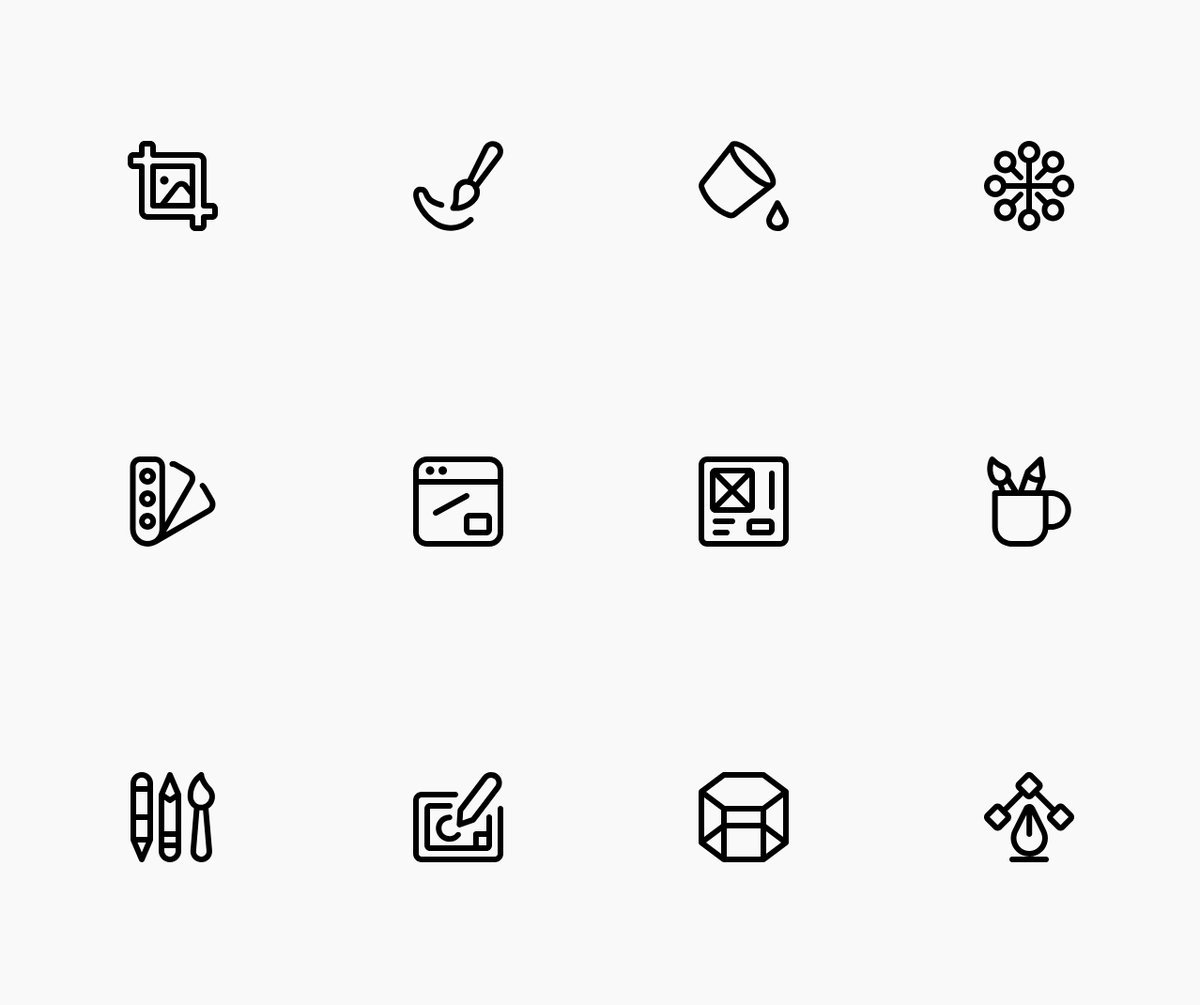 webalys's tweet photo. 🚀 The world’s largest icon library!
30,000 icons in three different weights. 53 categories. 720 subcategories. 
https://t.co/LeBCCngNNL https://t.co/3xMf0dvVJY