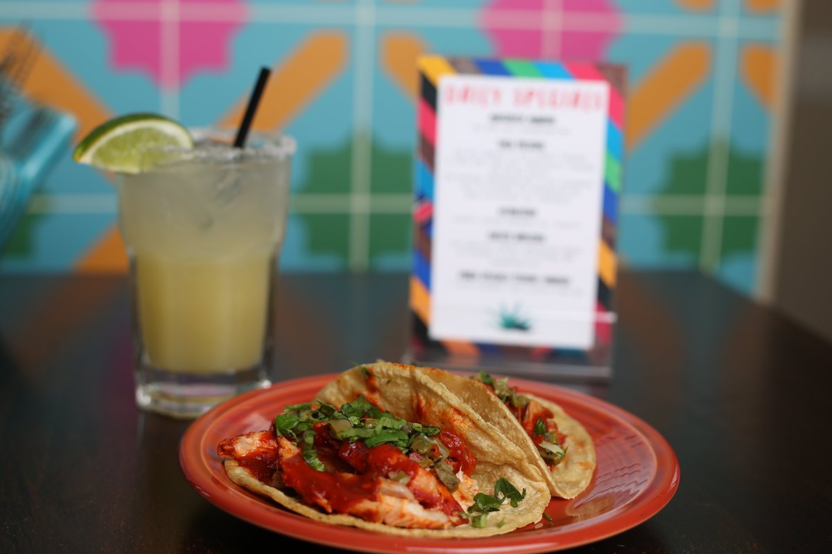 DelSurSD's tweet photo. Taco Tuesdays might as well be National Holidays over here 🌮🍹 Enjoy any 3 tacos for $10 &amp; $6 house margaritas ✨ https://t.co/N8F9gtmx9a